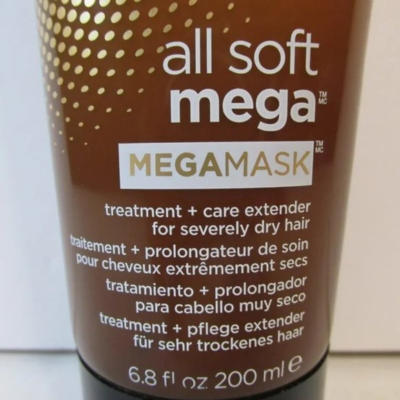 Redken All Soft Mega Mask Treatment Care Extender for Severely Dry Hair 6.8 oz. - Picture 3 of 4